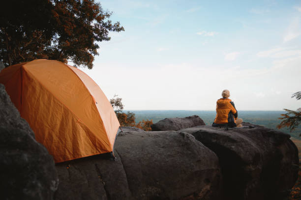 istock Hiking trip activities and Camping 1793863958