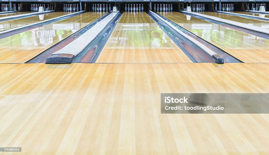 Bowling Alleywith Surface Polished With Wax Beautifully Stock Photo -  Download Image Now - iStock