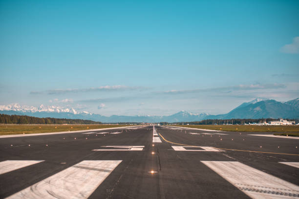istock Airport Runway Under The Alps 1793897044
