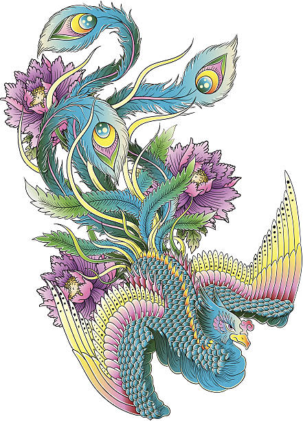 Japanese Style Peacock Stock Illustration - Download Image Now - Phoenix - Mythical Bird, Japanese Culture, Peacock - iStock Japanese Style Peacock Stock Illustration - Download Image Now - Phoenix - Mythical Bird, Japanese Culture, Peacock - iStock