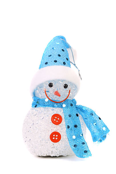 istock Positive joyful snowman. Christmas decoration 179396447