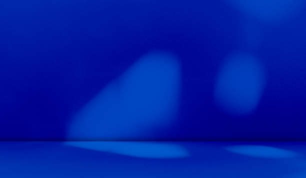 istock Blue Background Studio Presentation Abstract cyan Corner Shelf Template Bg Mockup Stage Wall Business 3d Technology Kitchen House Light Table Space Building Interior Room Mockup Digital Shadow Window. 1793964801