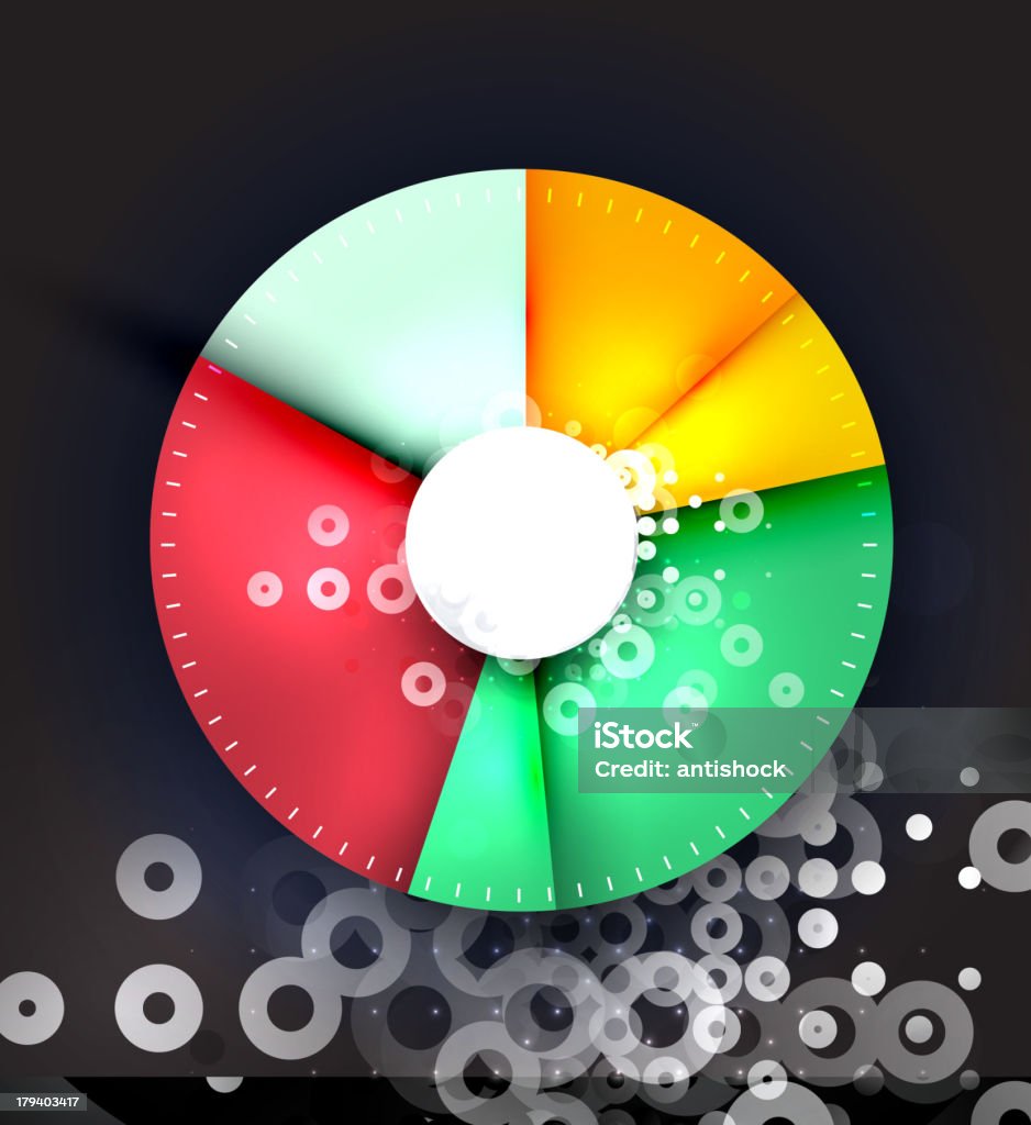 Pie Chart Vector Example Vector Pie Chart Diagram Stock Illustration - Download Image Now ...