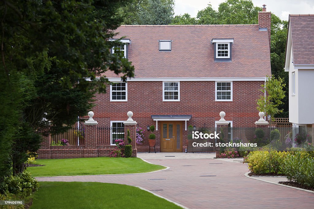 Nova casa de luxo Executivo - Royalty-free Reino Unido Foto de stock
