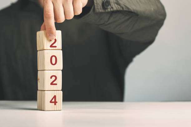 istock 2024 year written on wooden cubes 1794066689