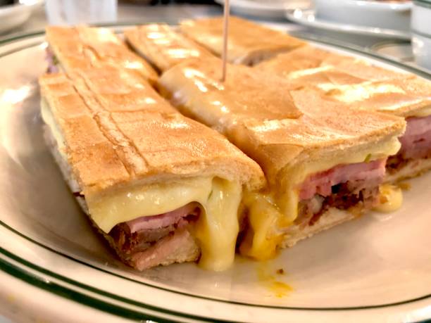 istock ham and swiss cheese Cuban bread 1794084866