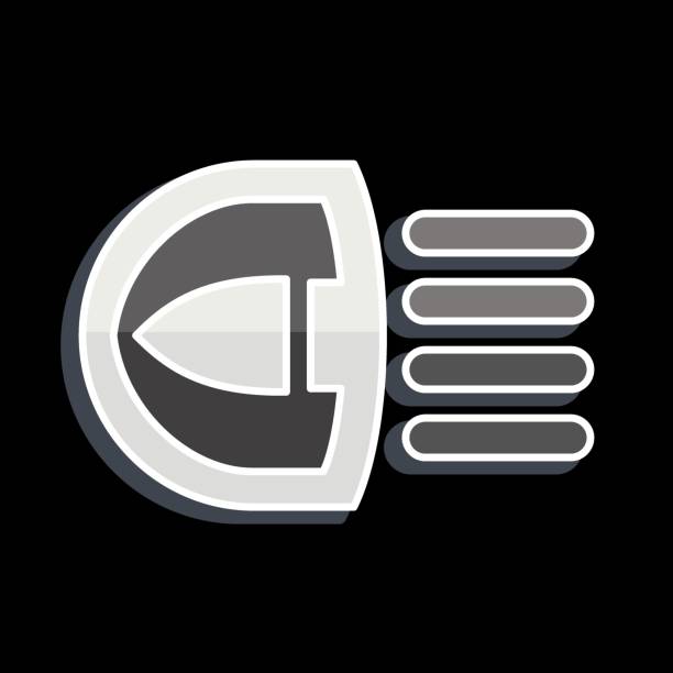 istock Icon Light. related to Car ,Automotive symbol. glossy style. simple design editable. simple illustration 1794085936