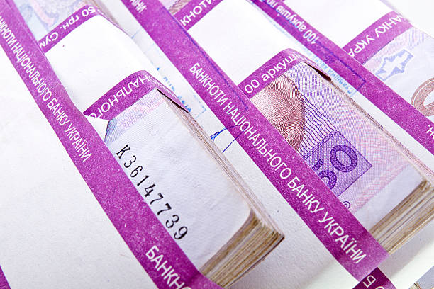 istock Ukrainian money stacks background 179409908