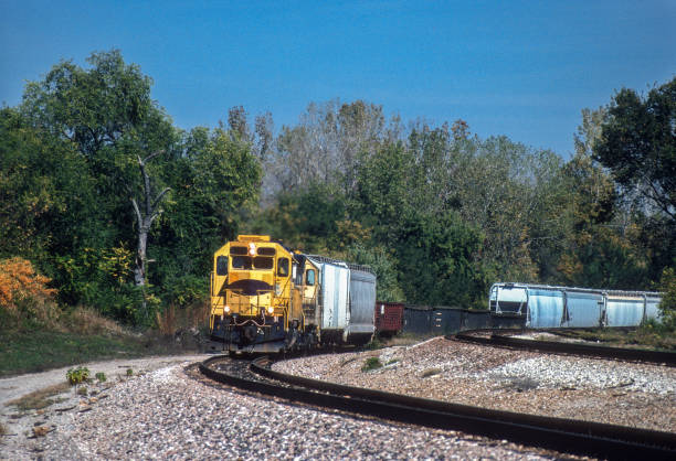 istock Trains - Local Freight Valley Park - 1999 1794125868