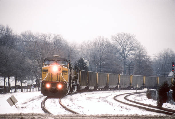 istock Trains in Snow - Westbound Coal Kirkwood - 2004 1794137420