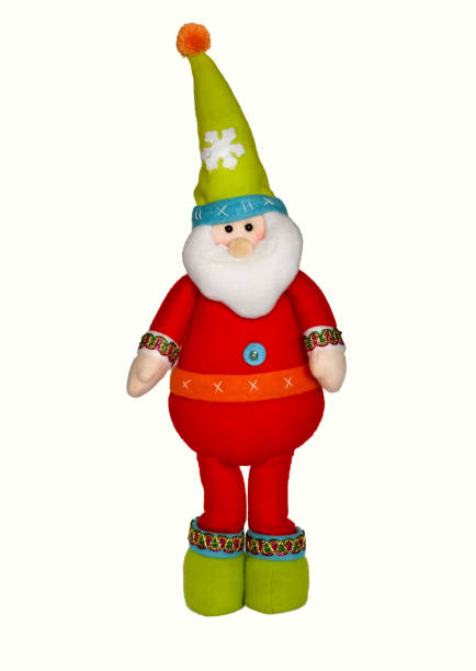 istock Toy Santa Claus on a white background. Isolate 1794212234