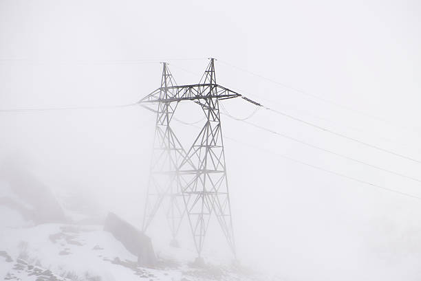 Electricity Pylon stock photo