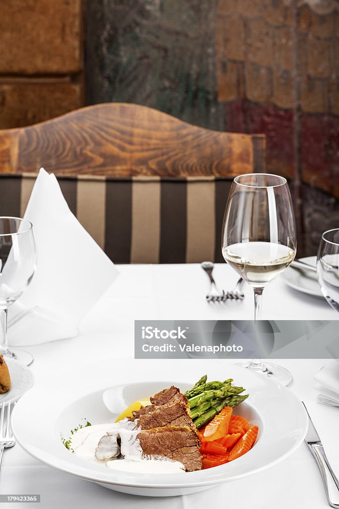O jantar - Foto de stock de Almoço royalty-free