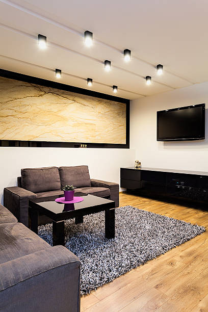 istock Urban apartment - sofa in living room 179427352