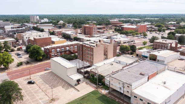 istock Historic Buildings Downtown Arkansas City 1794273552