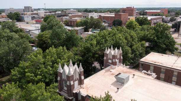istock Historic Buildings Downtown Arkansas City 1794273921