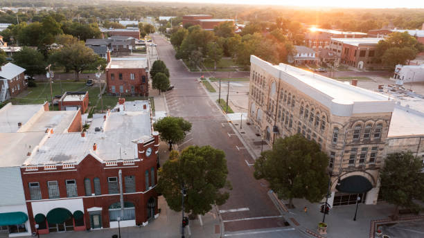 istock Historic Buildings Downtown Arkansas City 1794274071