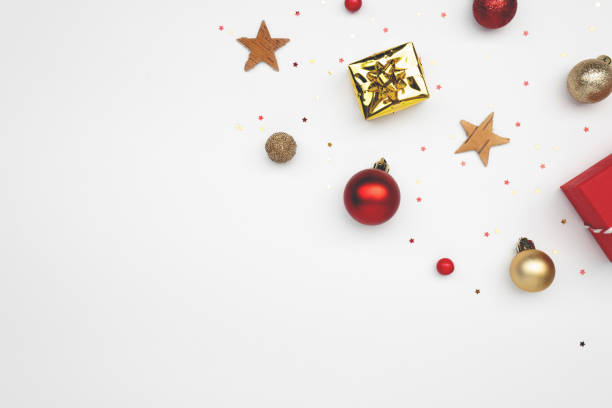 istock Christmas and New Year background with decorations 1794280874