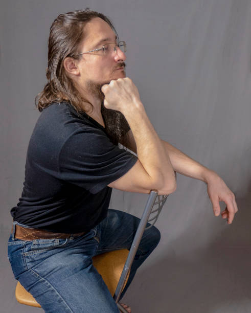 istock the man shows his hands, forearms. Mockup for tattoo 1794287666