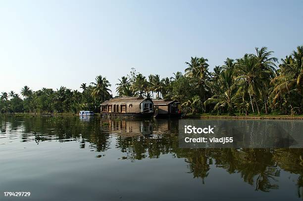 하우스 배죠 있는 케랄라 수로 강에 대한 스톡 사진 및 기타 이미지 - 강, 관광, 나무