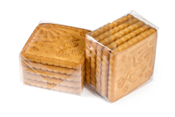 istock Two packs of biscuits in a transparent package. 1794302956