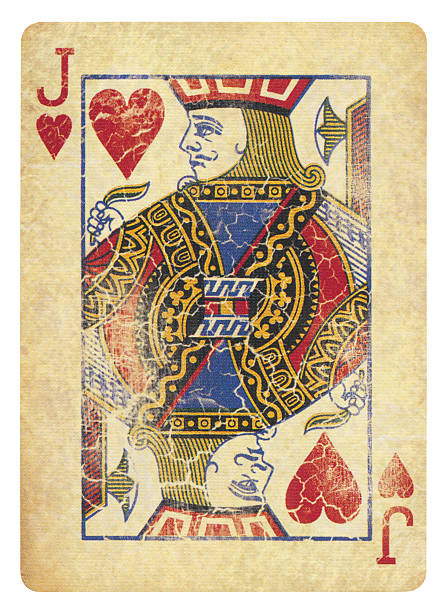 istock Vintage Jack Of Hearts Isolated (clipping path included) 179433371