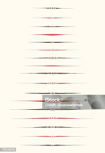 Divisori Testo Depoca - Immagini vettoriali stock e altre immagini di Antico - Vecchio stile - Antico - Vecchio stile, Illustrazione, Ornato