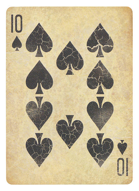 istock Vintage Playing card Isolated (clipping path included) 179438311