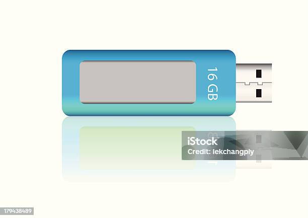 Ubs Flash Drive Immagini Vettoriali - Immagini vettoriali stock e altre immagini di Cavo USB - Cavo USB, Chiave USB, Computer