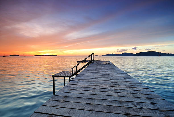 istock Kota Kinabalu Sunset by the Jetty 179440485