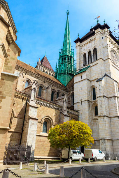 istock St. Peter's Cathedral in Geneva, Switzerland 1794409536