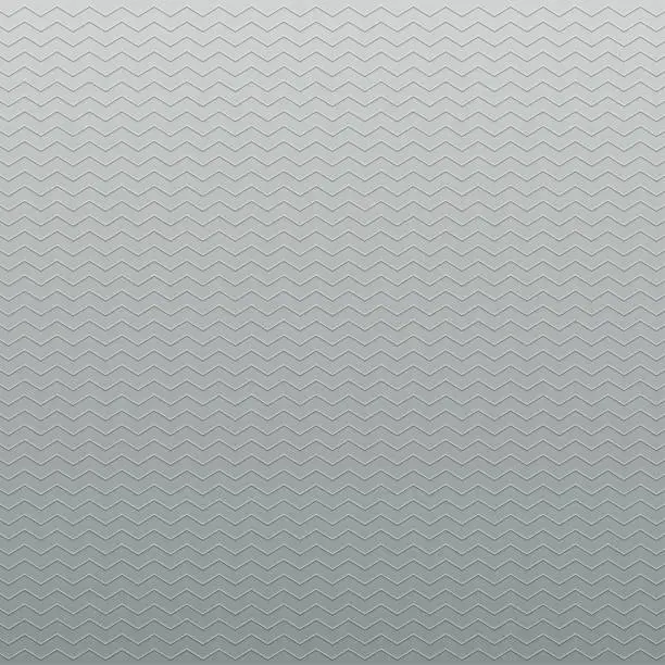 Vector illustration of Vector abstract zigzag lines pattern on gray background.