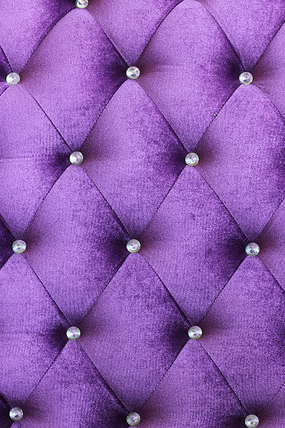 istock Purple velvet cushion 179445046