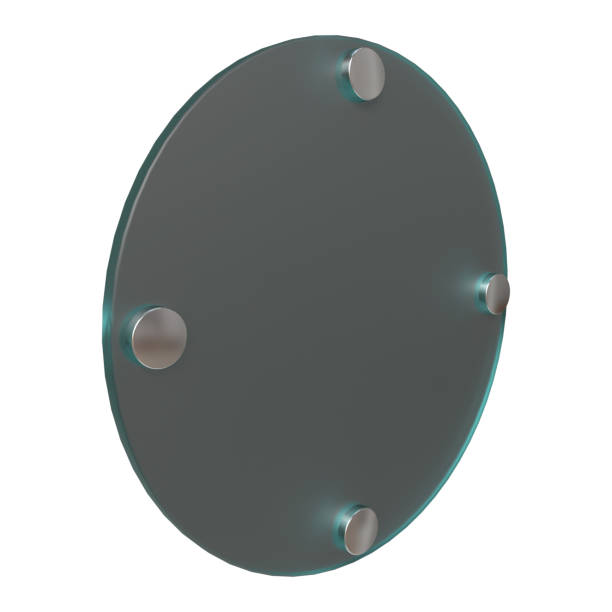 istock 3D Realistic Transparent Tempered Glass Plate - Elegance in Clarity 1794480189