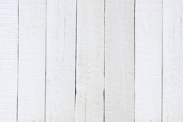 istock Old retro white painted wooden planks 179448943