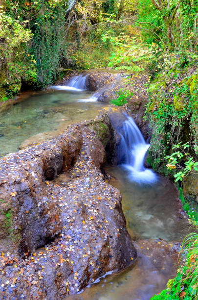 istock Waterfall in the Inglares River. Berganzo. Basque Country. Spain 1794512657