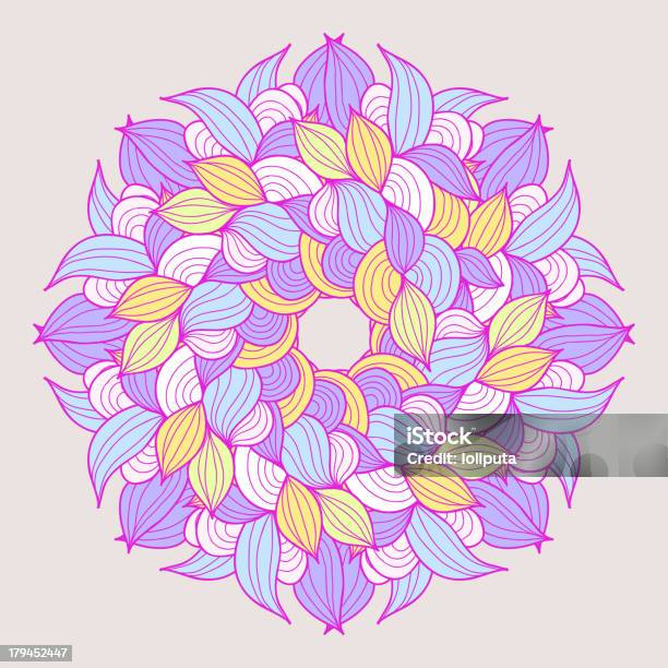 Floral Rosette Stock Illustration - Download Image Now - Floral Pattern, Abstract, Award Ribbon