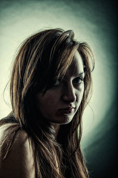 istock Women's dark portrait 179453627