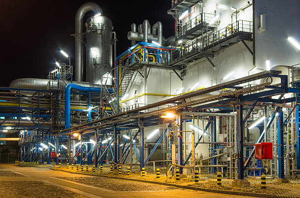 istock pumps and piping in industrial plant 179453877