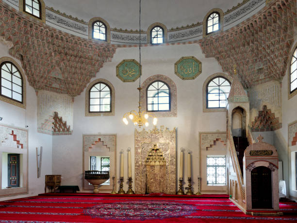 istock Beys Mosque interior in Sarajevo - Bosnie Herzegowina 1794578401