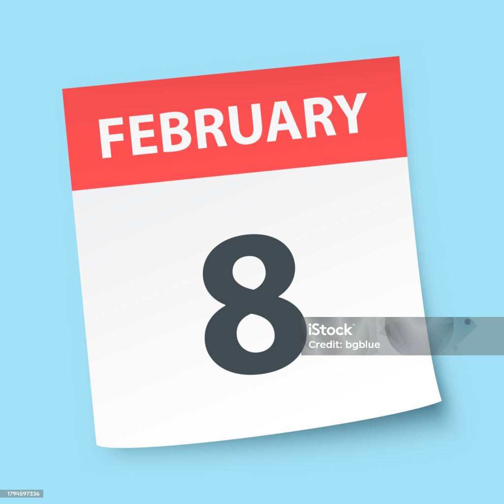 February 8 Calendar Carry Elinore February 8 Calendar Carry Elinore