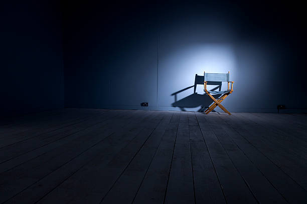 istock Director's Chair Under The Spotlight 179462358