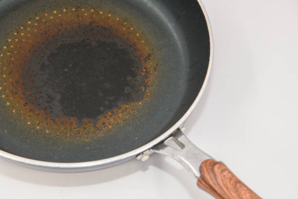 istock Used and dirty frying pan 1794626566