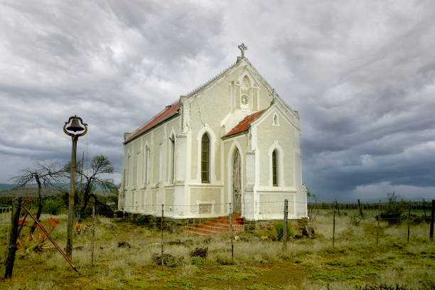 istock Spooky old building in a rural landscape 1794632009