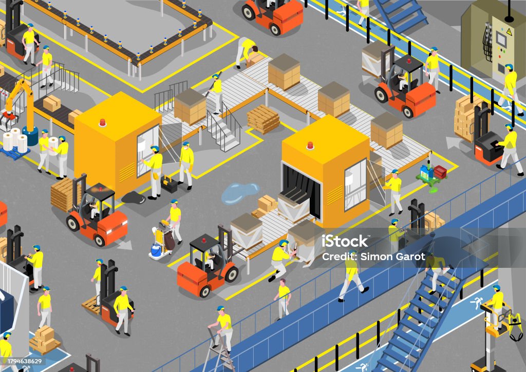 Production Drawing Graphics Production Illustration Vector Elements Stock Illustration - Download ...