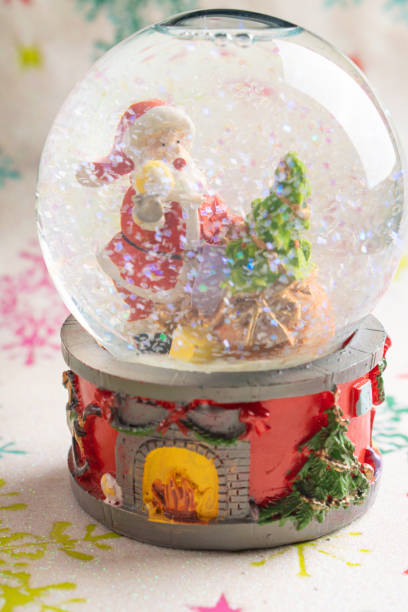 istock Christmas ornaments, beautiful Christmas decorations on light surface with snowflake designs, selective focus 1794644235