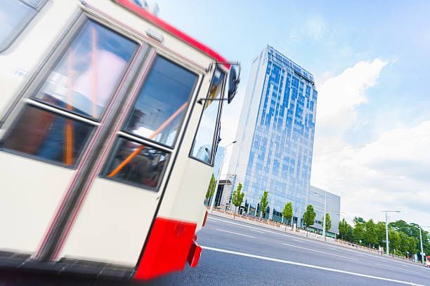 istock Bus and Skyscrapers in Vilnius 179464690