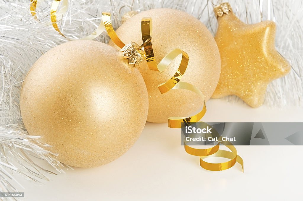 Decorações de Natal - Foto de stock de Amarelo royalty-free