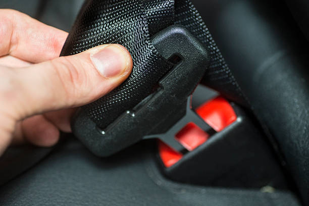 istock safety seat belt - Anschnallgurt anschnallen 179465264