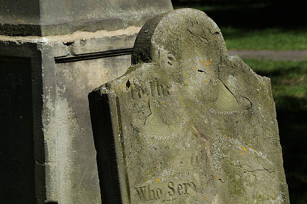 istock Old tombstone in Anglican cemetery 179465661
